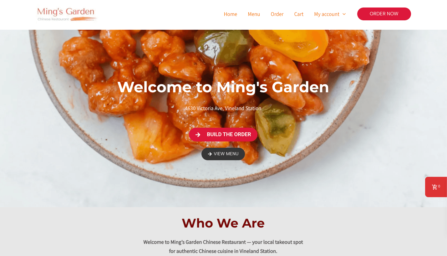 Ming's Garden Restaurant